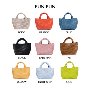 Sugar Monday PUN PUN HAND BAG กระเป๋าหนังสานหูคู่ 📌