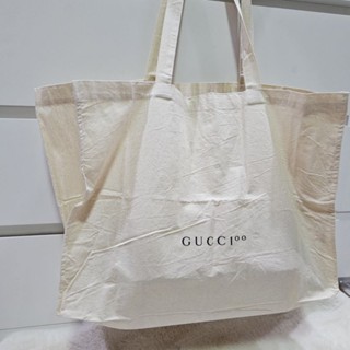 ✔ ของแท้ 100% ✧.* New พร้อมส่ง ✧.* ถุงผ้า Gucci ใบใหญ่