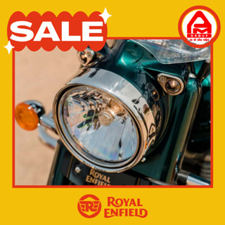 กรอบไฟหน้า แท้ รุ่น CLASSIC 350 ROYAL ENFIELD หมวกแก๊ปไฟหน้า แต่ง