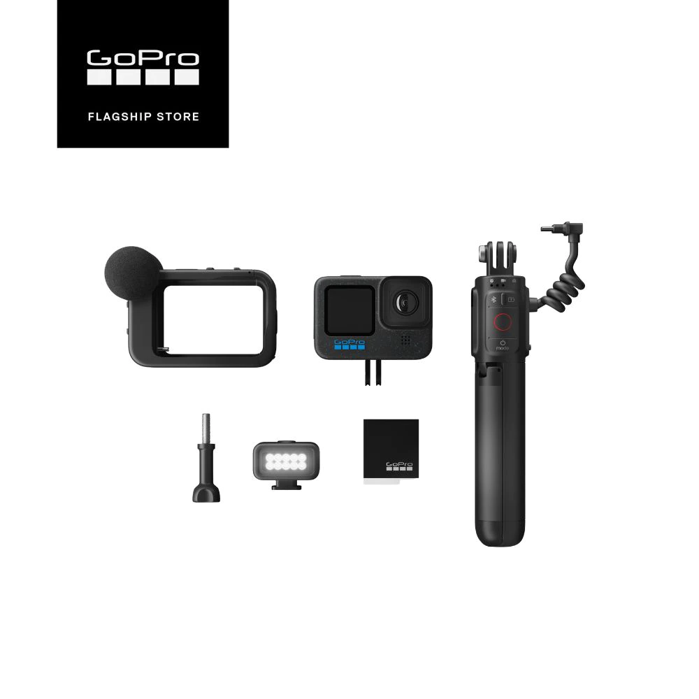 (พร้อมส่ง ประกันศูนย์ไทย 1 ปี) GoPro HERO12 Black Creator Edition สายคอนเทนต์ Vlog + Box Set Volta, Media Mod, Light Mod thumbnail 10