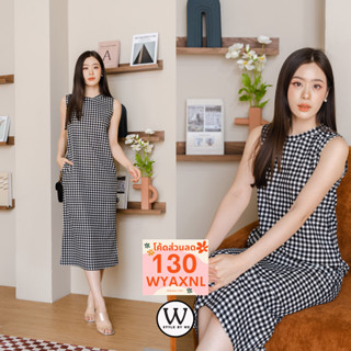 ชุดเดรส ชุดเที่ยว ชุดแฟชั่น We Payton Black Dress -Woolwave