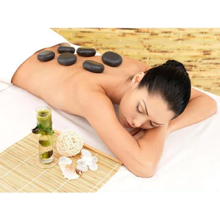 หินสปา หินนวด บะซอลต์ หินภูเขาไฟ SPA ราคาต่อชิ้น แบบผิวด้าน
