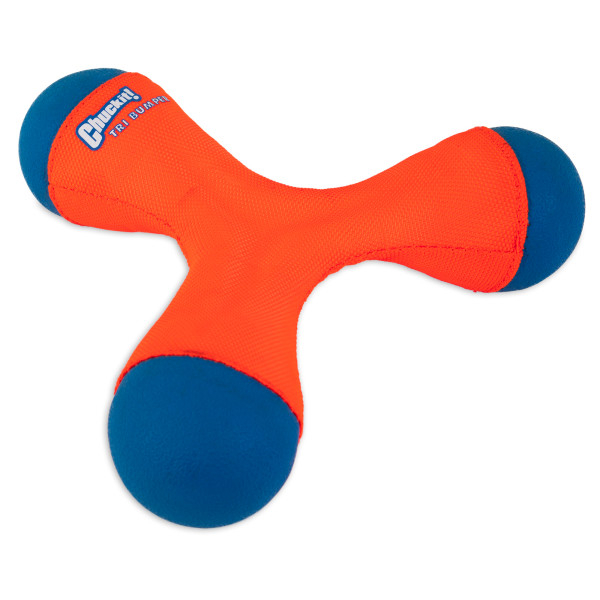 🇺🇸USA Import🇺🇸 Chuckit! Amphibious Tri-Bumper Dog Fetch Toy ของเล่นสุนัขลอยน้ำได้ บูมเมอแรง 3 แฉก — صورة 5