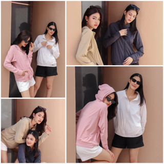 เสื้อคลุุมมีฮู้ด + กระเป๋า (MT-245)