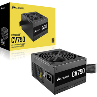 POWER SUPPLY (อุปกรณ์จ่ายไฟ) CORSAIR CV750 - 750W 80 PLUS BRONZE (CP-9020237-NA)