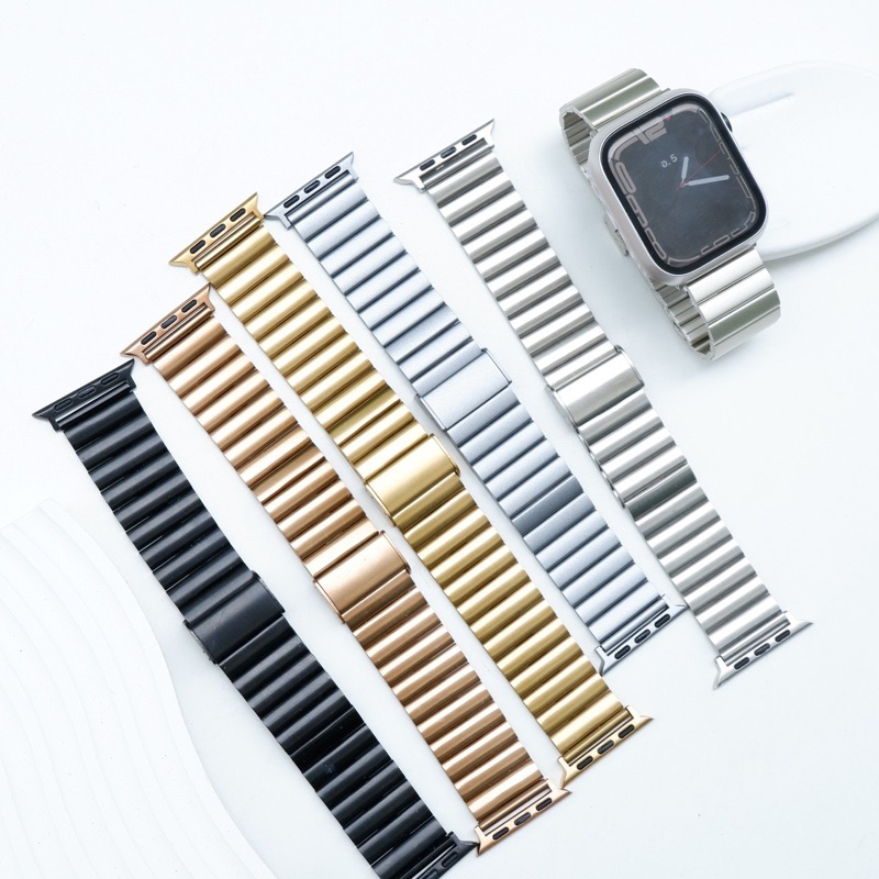 ได้รับแต่สาย สายสแตนเลสสามารถปรับได้ มีครบทุกขนาด38/40/41/42(S10)mm 42/44/45/46/49mm