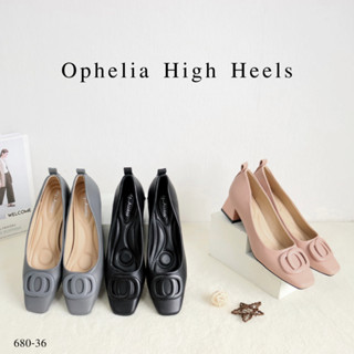 Mgaccess Ophelia High Heels Shoes 680-36 รองเท้าคัทชู