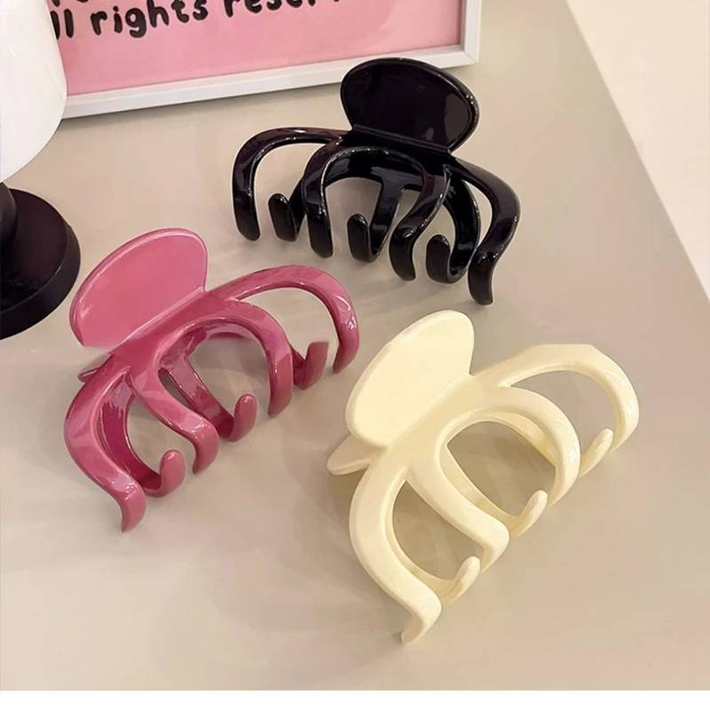 GHB-กิ๊บหนีบผม กิ๊บหนีบผมหนวดปลาหมึก พร้อมส่ง