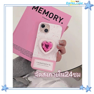 🎈จัดส่งภายใน24ชม🎈เคส for iPhone 11 14 Pro Max Case for iPhone 12 13 ป้องกันการตก การป้องกัน พร้อมขาตั้ง รูปหัวใจ เรียบง่