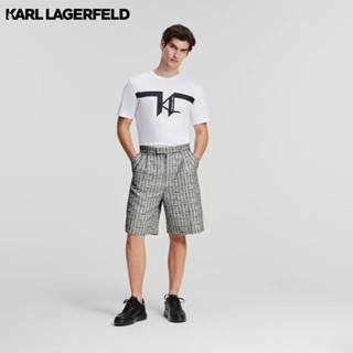 Karl Lagerfeld - BOUCLÉ SHORT 235M1003 กางเกงขาสั้น