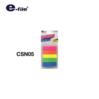 กระดาษโน้ต อินเด็กซ์โน้ต Sticky Notes e-file รุ่น CSN05/CSN08/CSN12/CSN13 (จำนวน 1 อัน)