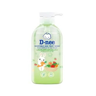 ใหม่! D-nee VEGETABLE AND FRUT WASH (FOOD ADDITIVE) 450 มล. ดีนี่ ผลิตภัณฑ์ล้างผักผลไม้ (วัตถุเจือปนอาหาร)