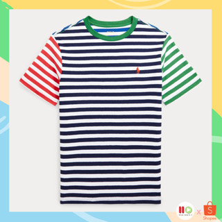 🍭ลด 130.-🍭โค้ด •PTP9SEP• Ralph Lauren Striped Cotton Jersey Tee (NEW)