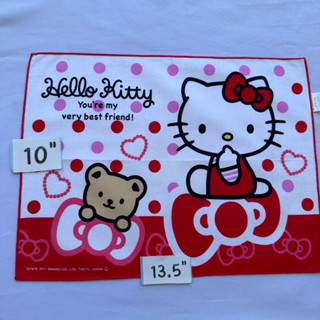 Hello kitty ผ้ารองจาน คิตตี้