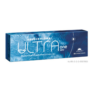 Bausch &amp; Lomb Ultra Oneday คอนแทคเลนส์ใส รายวัน 15 คู่