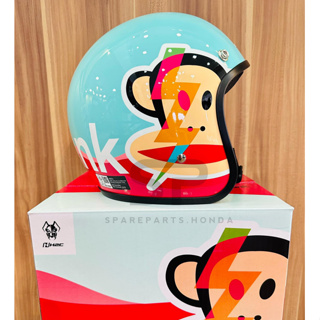 หมวกกันน็อค Honda H2C x Paul Frank สีฟ้า แท้ศูนย์ (สินค้าแท้)