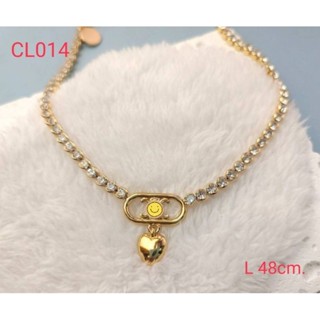 สร้อยคอ CL พร้อมส่ง ถูกที่สุด!!งานดีสุด!!CL014