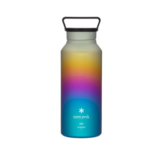 Snow Peak Ti Aurora Bottle 800 Rainbow