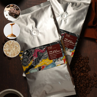 เมล็ดกาแฟ คั่วกลาง Medium Roast 1000g The Last House Blend เมล็ดกาแฟคั่วกลางจาก Roastery at Home