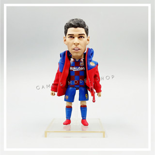 ***สินค้าพร้อมส่ง***โมเดลนักฟุตบอล สูง 13 ซม. หลุยส์ ซัวเรซ Suarez Model Football ตุ๊กตานักบอล นักเตะ โมเดลนักเตะ