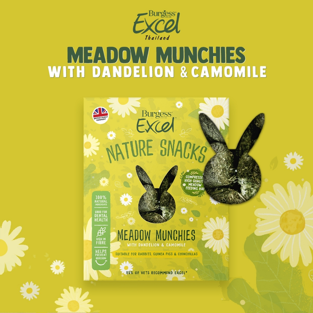 Burgess Excel Meadow Munchies 1 KG