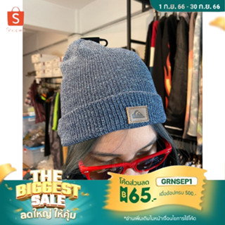 หมวกไหมพรม Quiksilver Blue Mottled Beanie รับประกันของแท้ มือ1 พร้อมส่ง