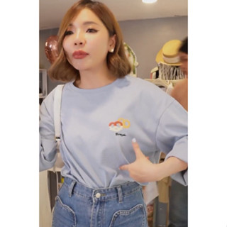 YQ KOREN SHOP "เสื้อแขนยาวจัมป์แขนยาว Oversize Breget" MG056