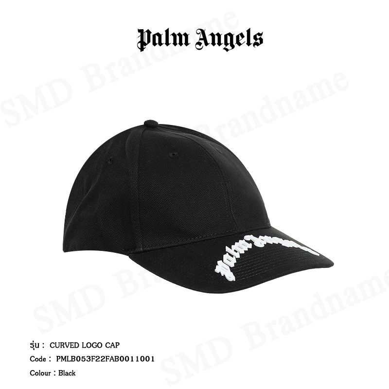 Palm Angels หมวก รุ่น Curved Logo Cap Code: PMLB053F22FAB0011001