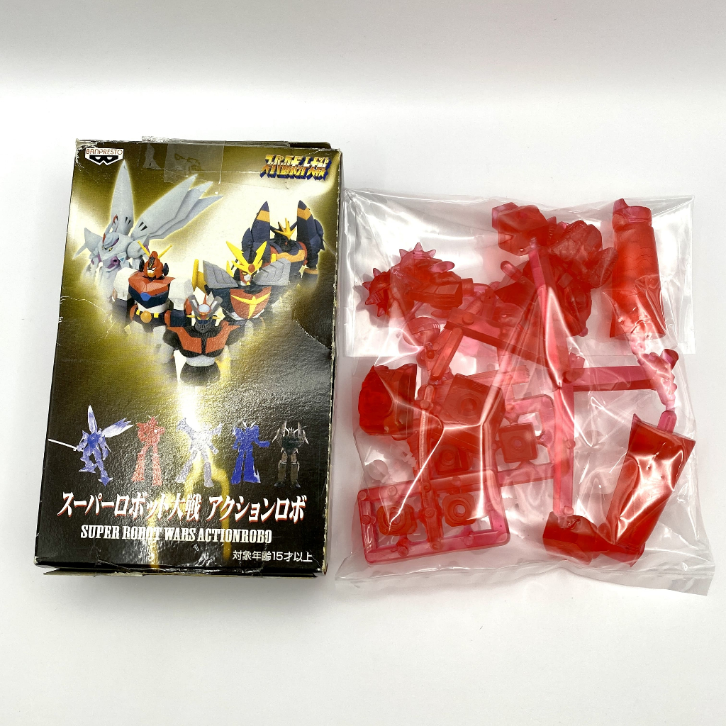 Combattler V คอมแบทเลอร์ วี Super Robot Wars Actionrobo โมเดลหุ่นยนต์ สีแดงใส Clear Red Ver. 1997 Ba