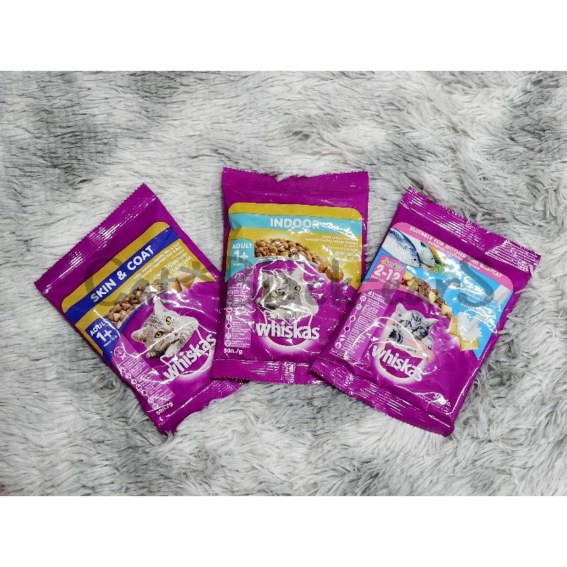 Whiskas อาหารแมววิสกัส ขนาด 400 กรัม 400g