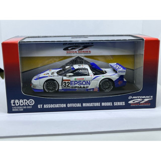 พร้อมส่งจากไทย 1/43 EBBRO SuperGT epson Honda NSX no.32 limited3,000คันบนโลก นำเข้าJapan