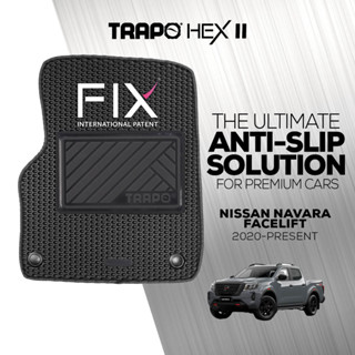 พรมปูพื้นรถยนต์ Trapo Hex Nissan Navara (2020-ปัจจุบัน)