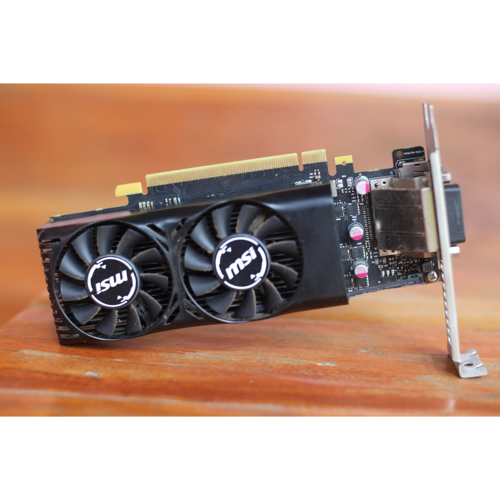 GTX 1050TI Low profile 4GB GDDR5 (เหมาะสำหรับเครื่องเล็กๆแต่แรง)