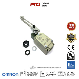 Omron WLCA12-2N  Limit Switch ก้านติดหัวลูกล้อปรับความยาวได้ ,ก้านเคลื่อนที่ได้ 90 องศา