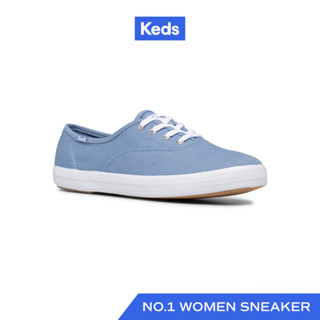 KEDS รองเท้าผ้าใบ แบบผูกเชือก รุ่น CHAMPION OC สีน้ำเงิน ( WF66451 )