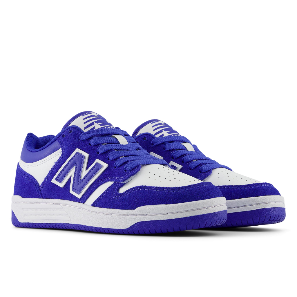 DBL ซื้อของแทนจากไต้หวัน NB NEW BALANCE BB480LWH รุ่นคลาสสิก 100% ของแท้