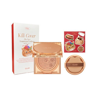 คุชชั่น Clio Kill Cover The New Founwear Cushion (KOSHORT IN SEOUL LIMITED) SPF50+ PA+++ 15g.