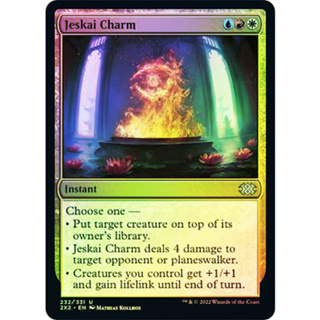 [MTG] Jeskai Charm [2X2] [MULTI] [UNCOM] [FOIL] [ENG] (การ์ดเมจิค / Magic the Gathering)