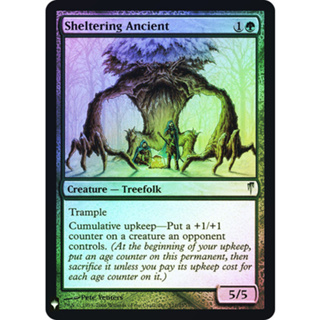 [MTG] Sheltering Ancient [MB1] [GREEN] [UNCOM] [FOIL] [ENG] (การ์ดเมจิค / Magic the Gathering)