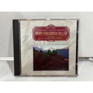 1 CD MUSIC ซีดีเพลงสากล  MOZART HORN CONCERTOS NO.1-4 ECC-609   (C15B175)