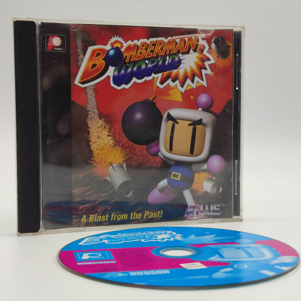 BOMBERMAN WORLD [bootleg] แผ่นก๊อปปั๊ม สภาพดี เล่นได้ ภาษาอังกฤษ PlayStation [PS1]