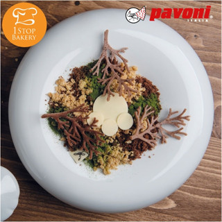 Pavoni GG031 Silicone Mould Gourmand Line Deadwoods 10 impr./แม่พิมพ์ซิลิโคนอิมพีเรียล