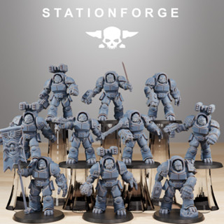 Warhammer 40k proxy (Socratis Vanguard) - 3d print miniature boardgame model war game - StationForge