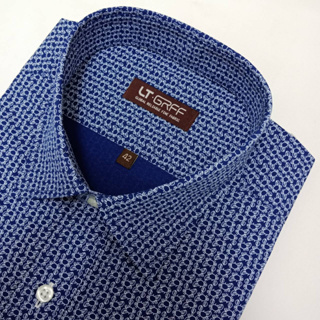 LT.GRFF เสื้อเชิ้ต แขนสั้นผู้ชาย ทรง Basic ไม่เข้ารูป ชายเสื…