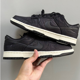 Nike Dunk Low "Black Canvas"