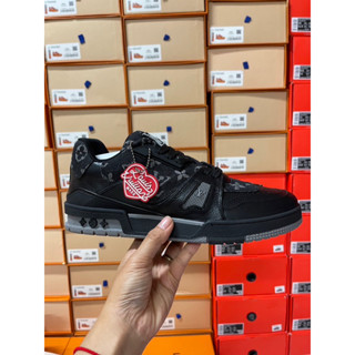 [ พร้อมส่ง ] LV Trainer x Nigo Black Denim 40 - 46 [ ORI ]