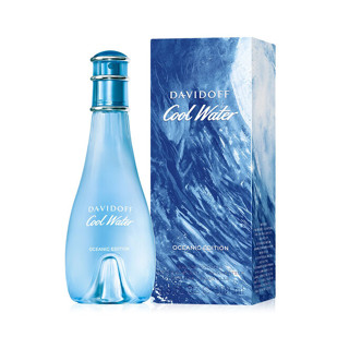 Davidoff  Cool Water Oceanic Edition for women 100 ml. กล่องซีล