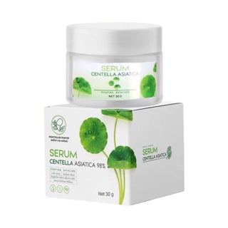 Serum Centella Asiatica 98% เซรั่มใบบัวบก พรทิน่า (30 กรัม x 1 กระปุก)