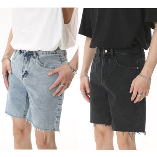LOXXY SHORT JEANS : กางเกงขาสั้นยีนส์เอวสูงตัดขา
