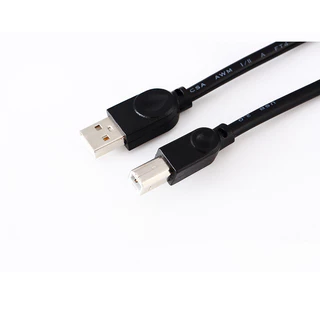 สาย USB Printer 1.8m/3m/5M/10m เมตร สำหรับเครื่องปริ้นเตอร์,สแกนเนอร์(สีดำ)